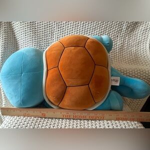 EUC Pokémon Sleeping Plush Squirtle Officially Licensed Pokémon from Jazwares;
